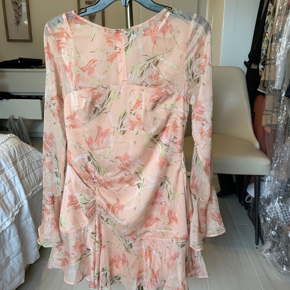 Floral mini dress